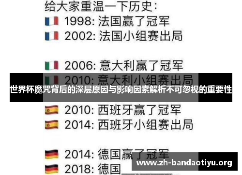 世界杯魔咒背后的深层原因与影响因素解析不可忽视的重要性