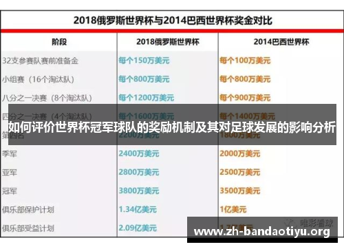 如何评价世界杯冠军球队的奖励机制及其对足球发展的影响分析